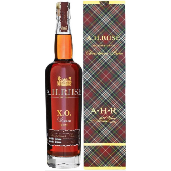A.H. Riise X.O. Reserve Christmas Rum Limited Edition - Old Edition 40% Vol. 0,7l in Giftbox