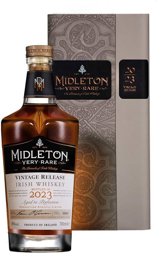 Midleton VERY RARE Irish Whiskey Vintage Release 2023 40% Vol. 0,7l in Giftbox