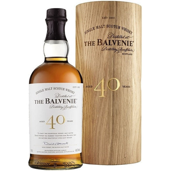 The Balvenie 40 Years Old Single Malt Scotch Whisky 46% Vol. 0,7l in Giftbox