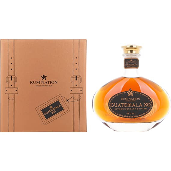 Rum Nation Guatemala XO 20th Anniversary Edition 40% Vol. 0,7l in Giftbox