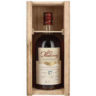 Rum Malecon Añejo 17 Años RARE PROOF 2002 51,2% Vol. 0,7l in Giftbox