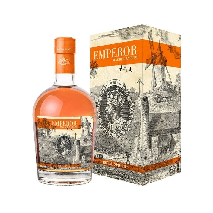 Emperor Mauritian Rum ROYAL SPICED 40% Vol. 0,7l in Giftbox