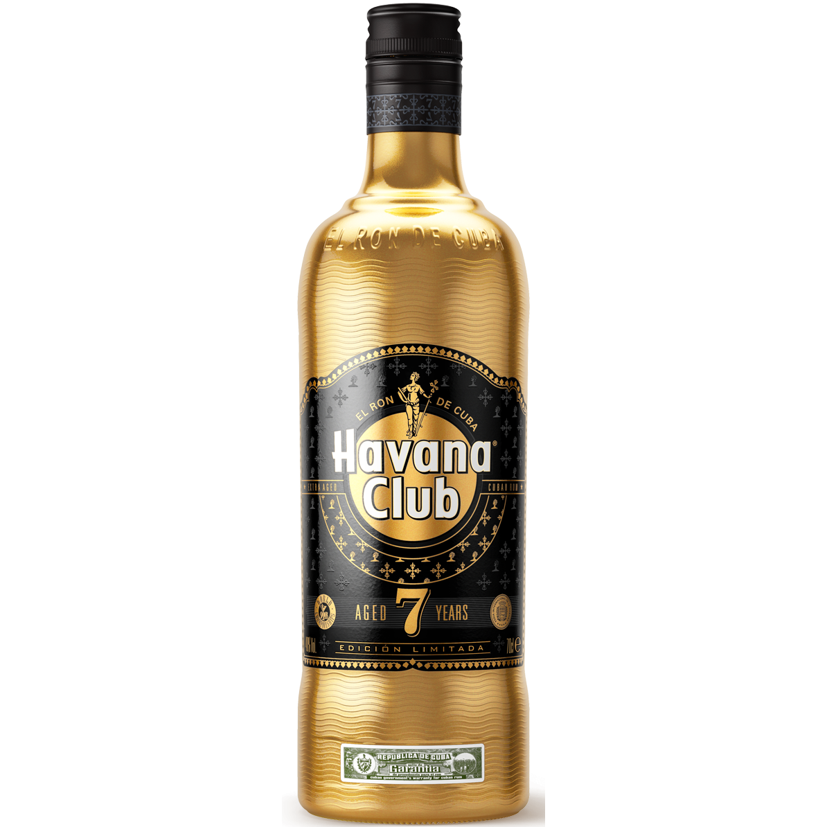 Limited Club Havana 0,7l Años 7 Añejo Vol. Edition 2022 40% GOLD