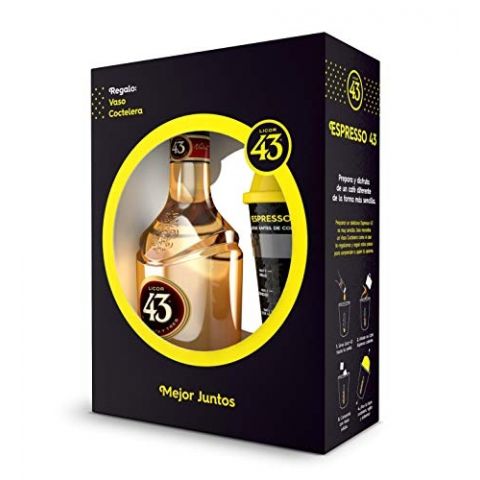 Licor 43 CUARENTA Y TRES in Giftbox with 0,7l Vol. Coffee 31% ORIGINAL
