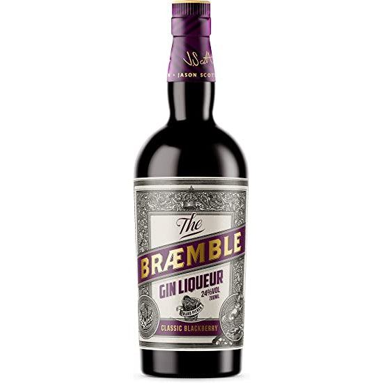 The BRAEMBLE Gin Liqueur Classic Blackberry 24% Vol. 0,7l