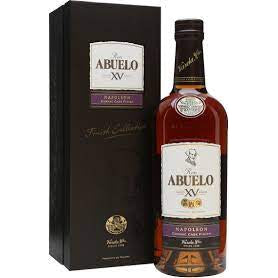 Ron Abuelo Añejo XV Años NAPOLEON Cognac Cask Finish 40% Vol. 0,7l in Giftbox