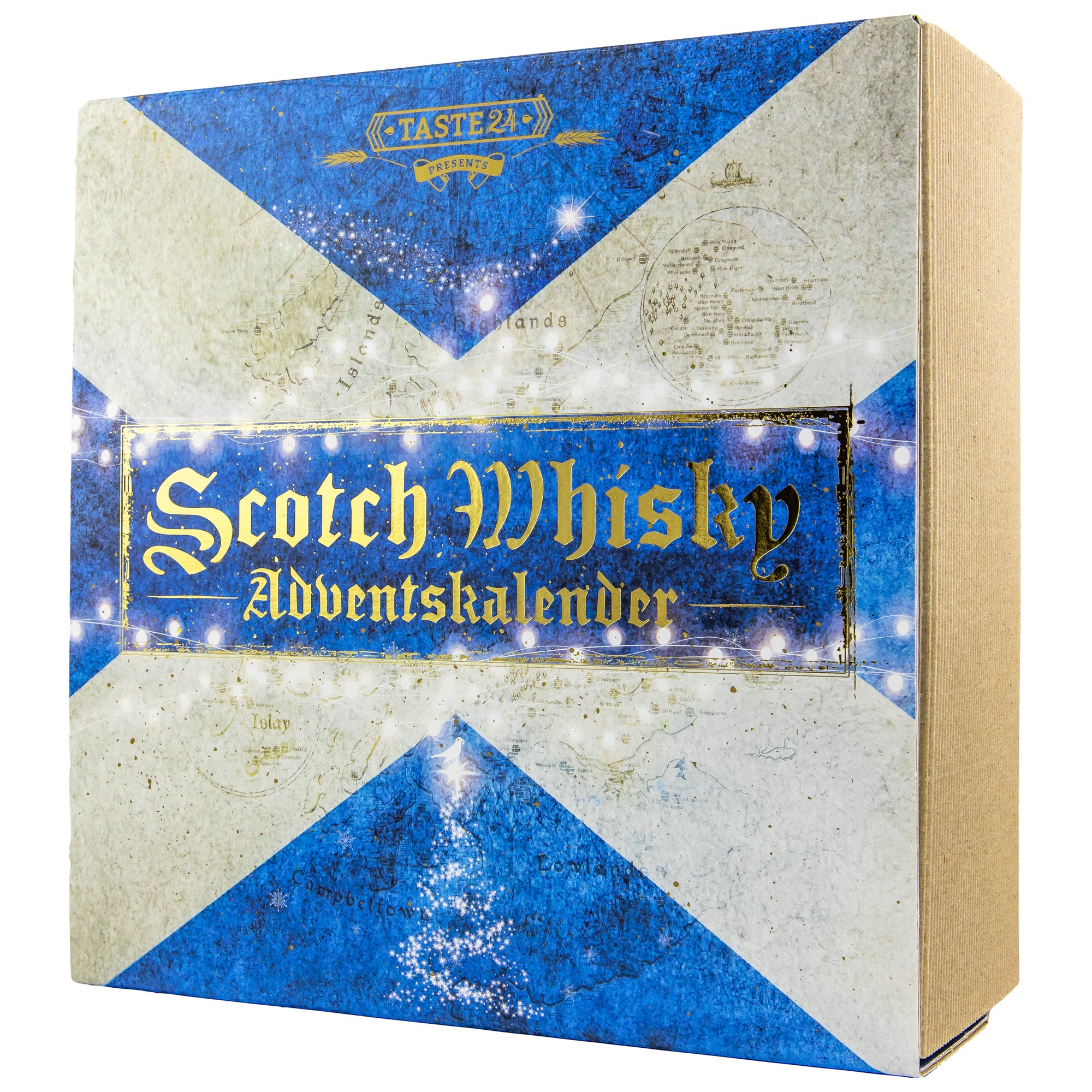 Scotch Whisky Adventskalender 47,3% Vol. 24x0,02l  Advent Calendar