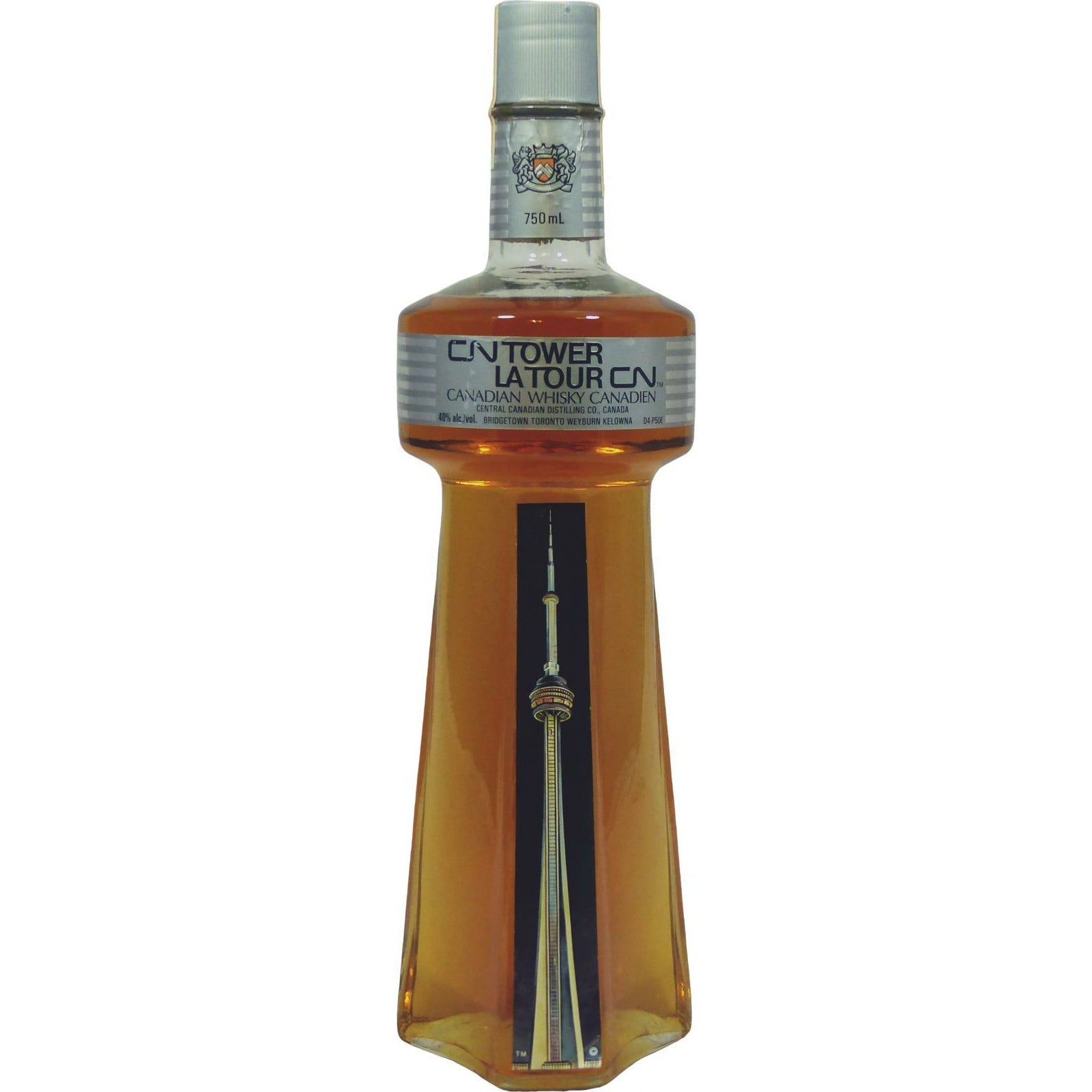 McGuinness Distillers' CN Tower Blended Canadian Whisky 0,71l