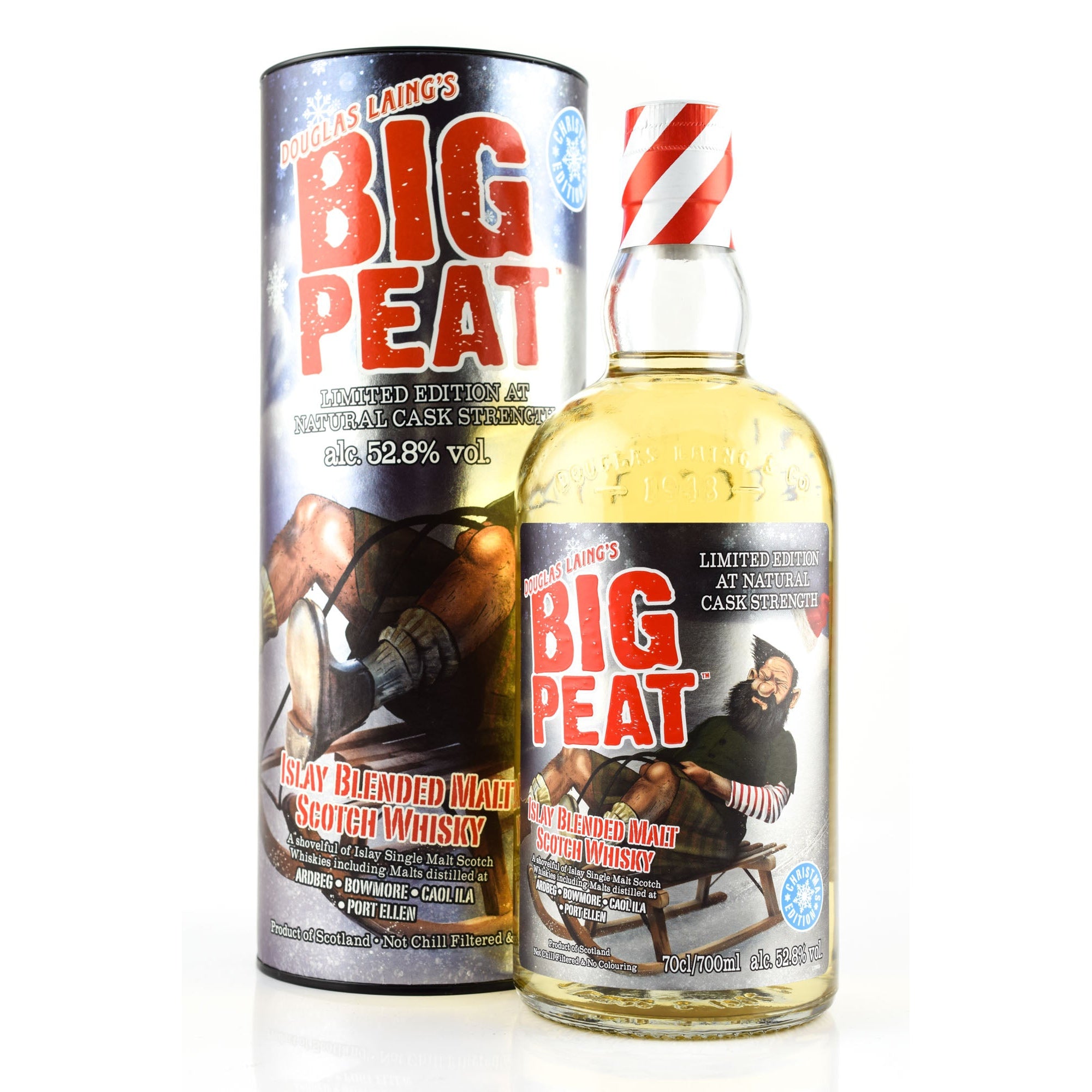 Douglas Laing BIG PEAT Limited Christmas Edition 2021 52,8% Vol. 0,7l