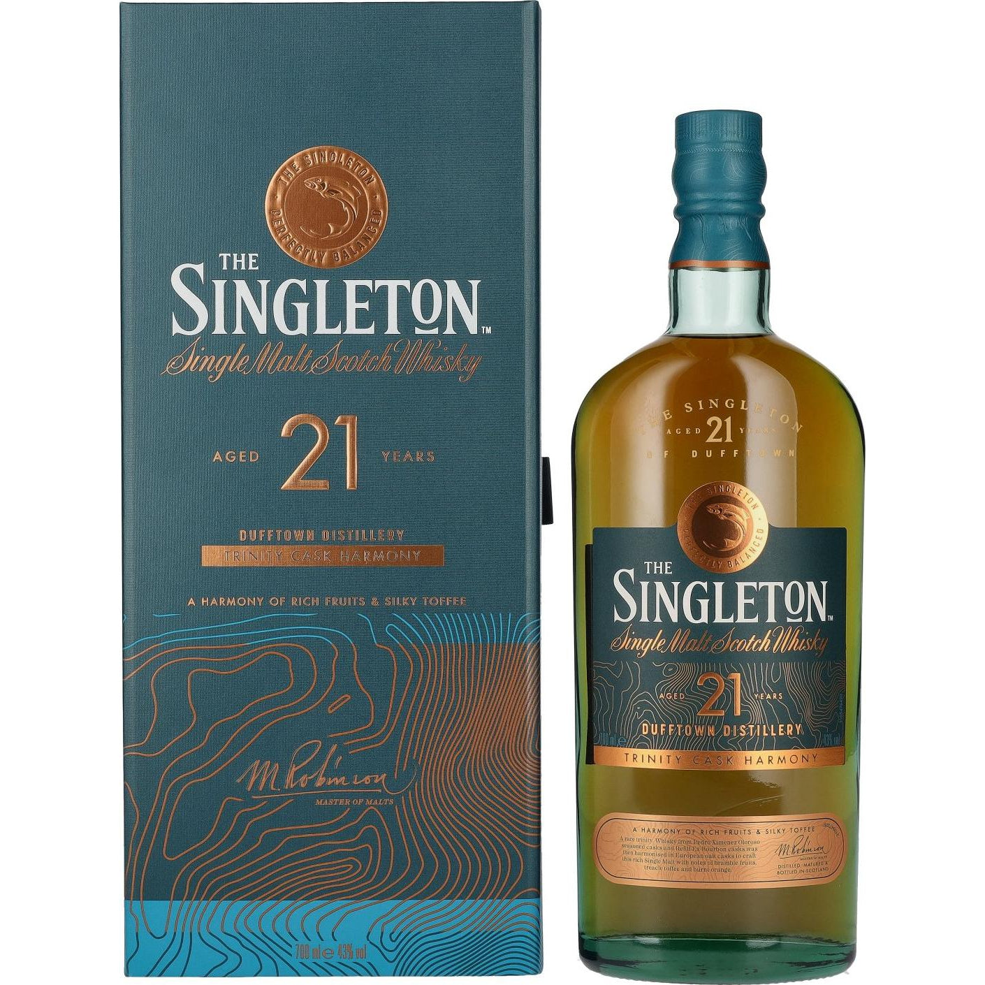 The Singleton Dufftown 21 Years Old TRINITY CASK HARMONY 43% Vol. 0,7l in Giftbox