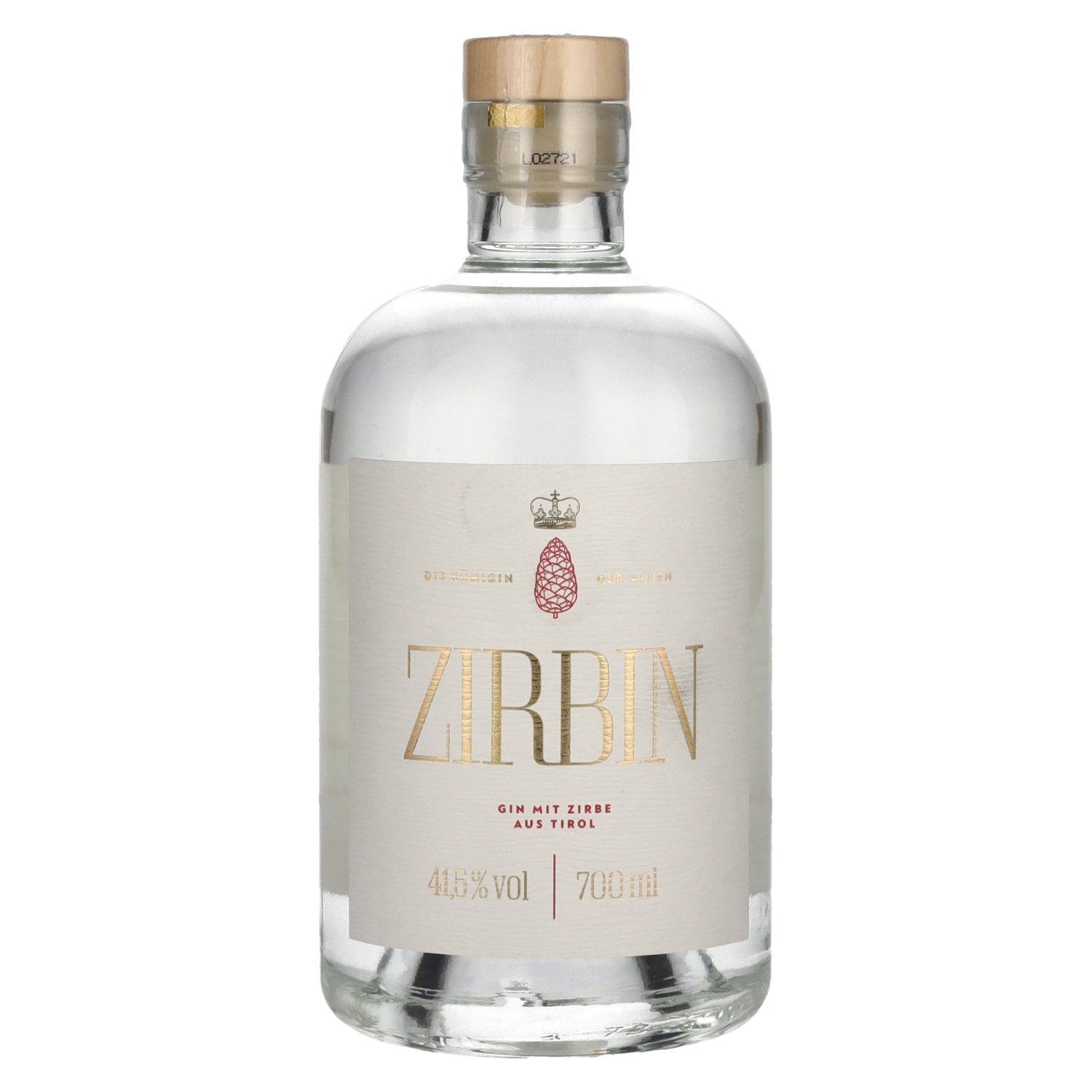 Zirbin Gin with Zirbe 41,5% Vol. 0,7l