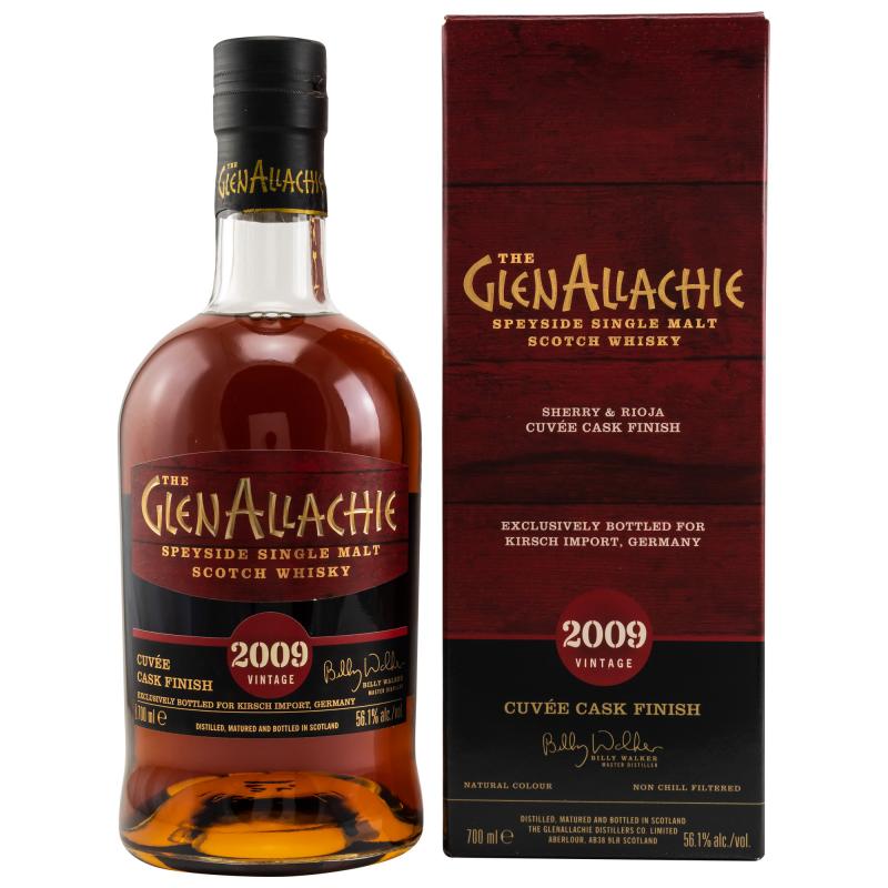 The GlenAllachie 12 Years Old Single Malt CUVÉE CASK FINISH 55,9% Vol. 0,7l in Giftbox
