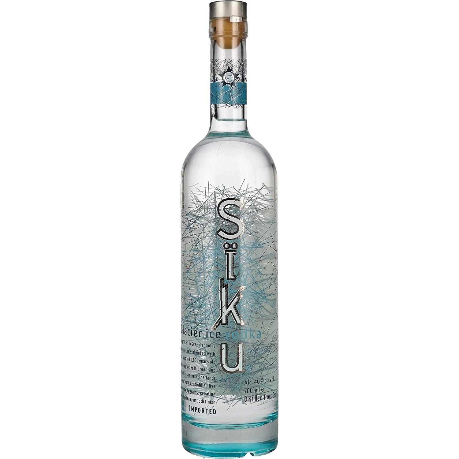 40% Vol. Ice 0,7l Vodka Sïku Glacier