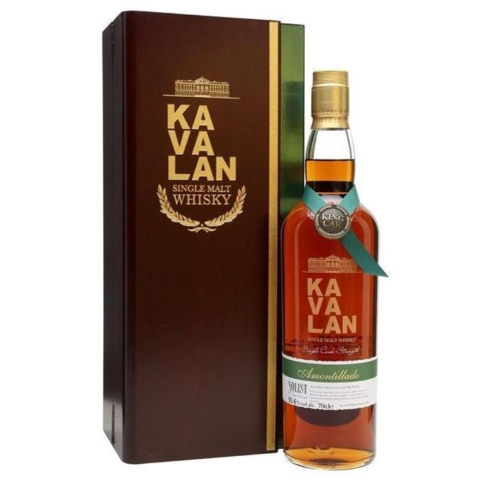 Kavalan SOLIST Single Malt Whisky Amontillado 56,3% Vol. 0,7l in Wooden case
