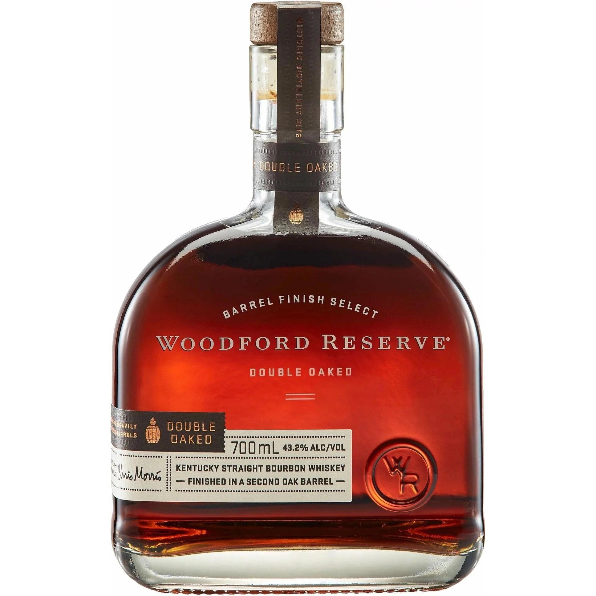 Whiskey DOUBLE Woodford Reserve 43,2% Straight Bourbon Kentucky OAKED