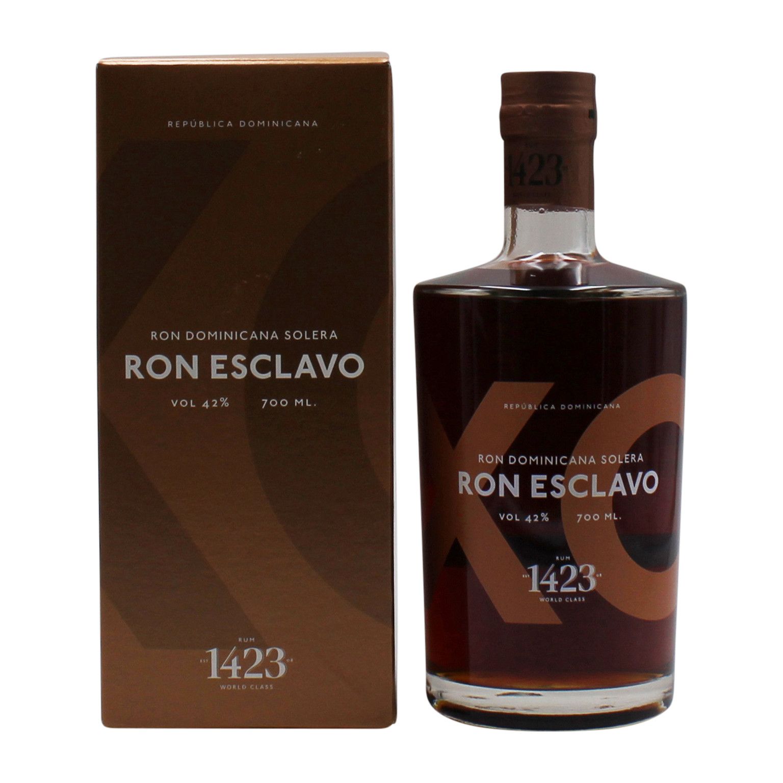 Ron Esclavo XO Ron Dominicana Solera 42% Vol. 0,7l in Giftbox