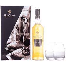 Glen Grant 12 Years Old Single Malt 43% Vol. 0,7l in Giftbox with 2 glasses