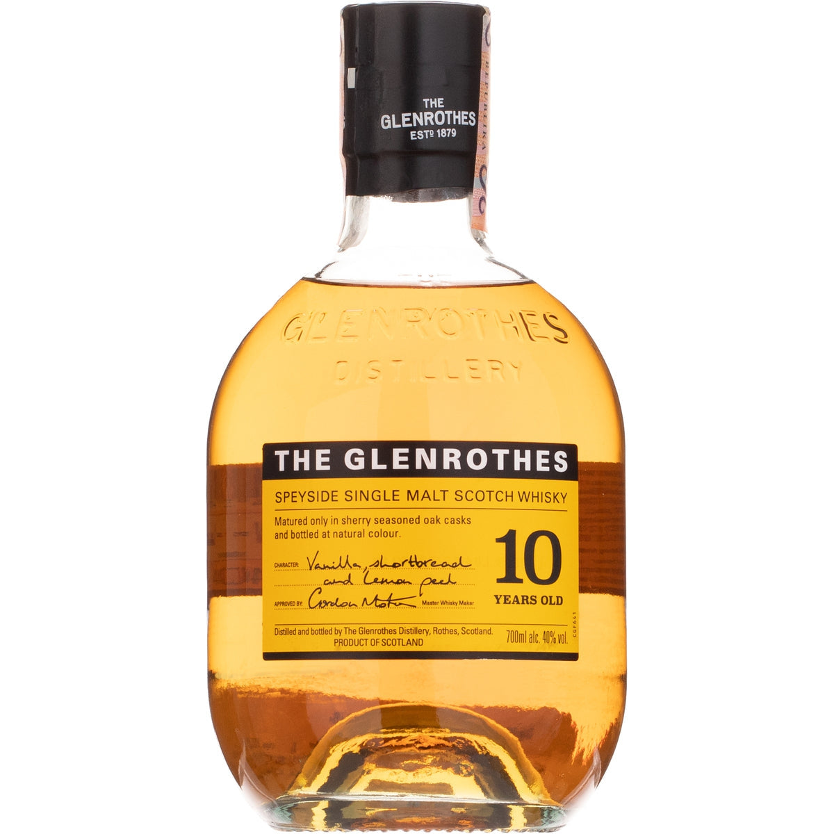 The Glenrothes 10 Years Old Speyside Single Malt 40% Vol. 0,7l in Giftbox