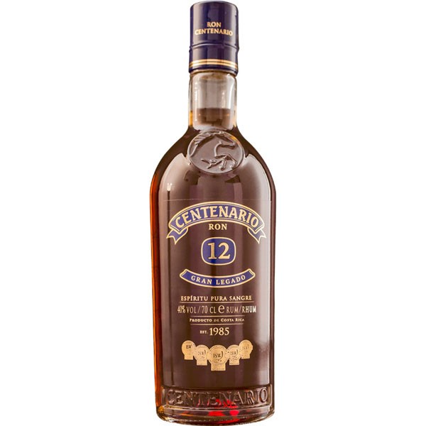 GRAN 0,7l Rum LEGADO 40% Vol. 12 Ron Centenario