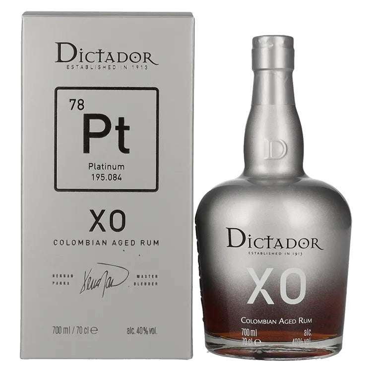Dictador XO INSOLENT Colombian Aged Rum 40% Vol. 0,7l in Giftbox