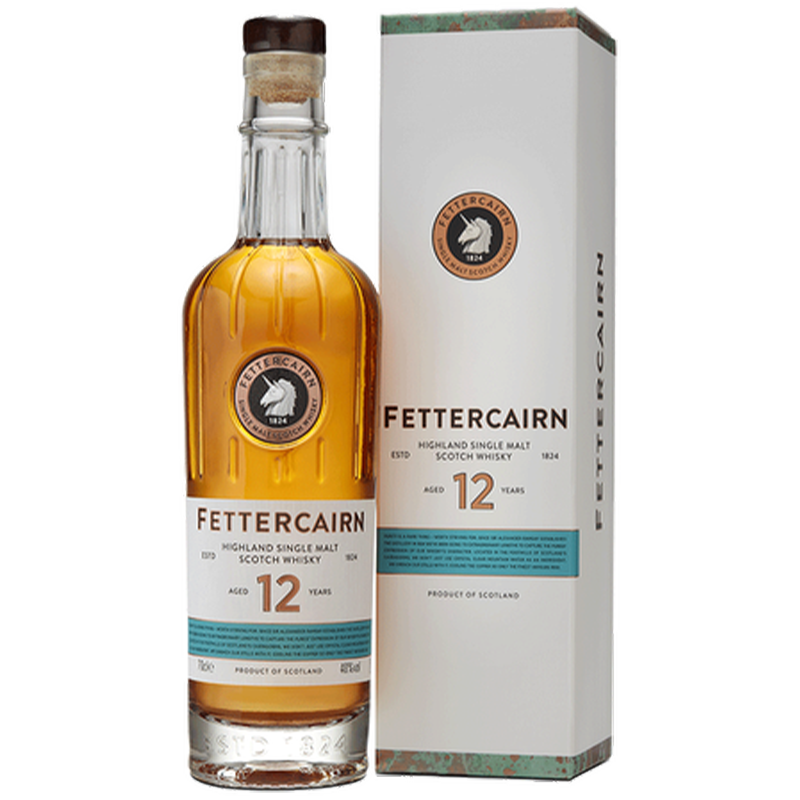 Fettercairn 12 Years Old Highland Single Malt Scotch Whisky 40% Vol. 0,7l in Giftbox