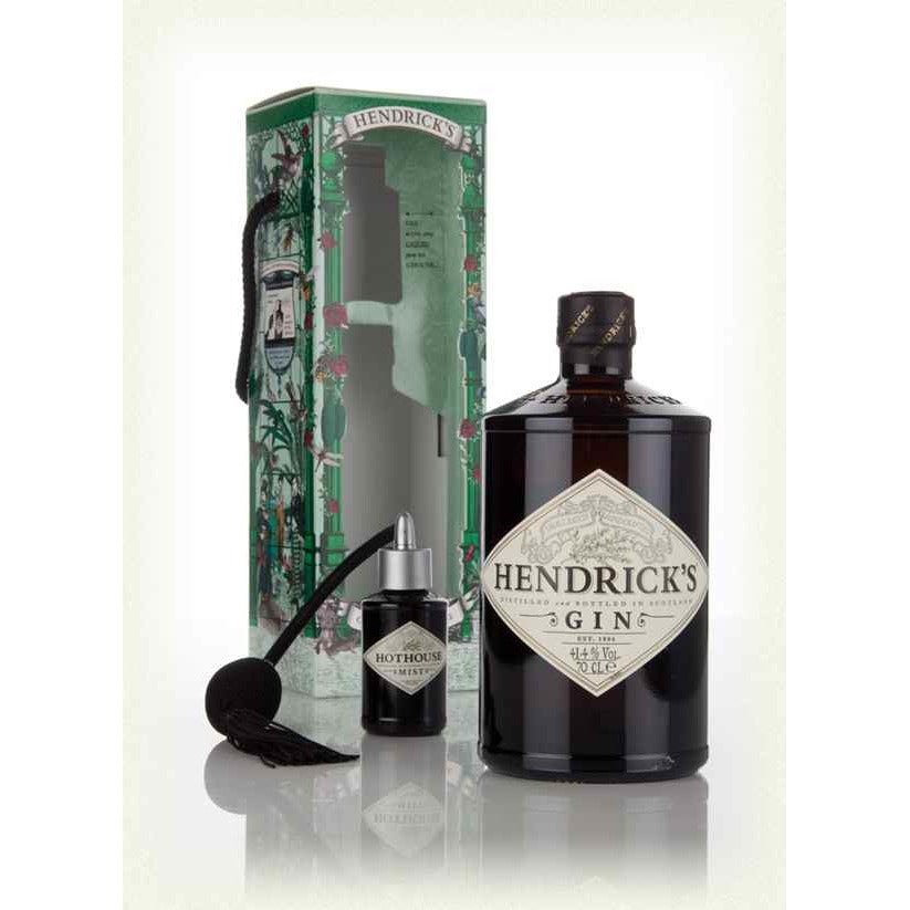 Hendrick's Gin CUCUMBER HOTHOUSE 44% Vol. 1l in Giftbox with Atomizer