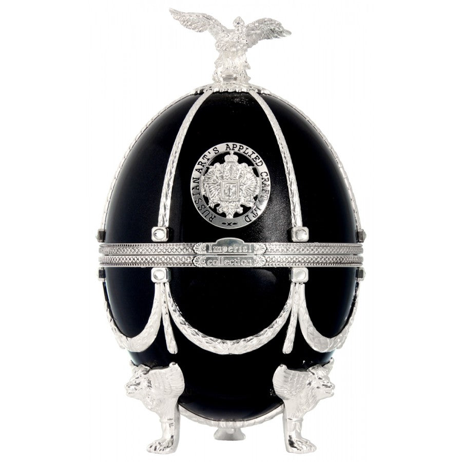 Imperial Collection Vodka Fabergé Egg Black Metallic 40% Vol. 0,7l in Giftbox