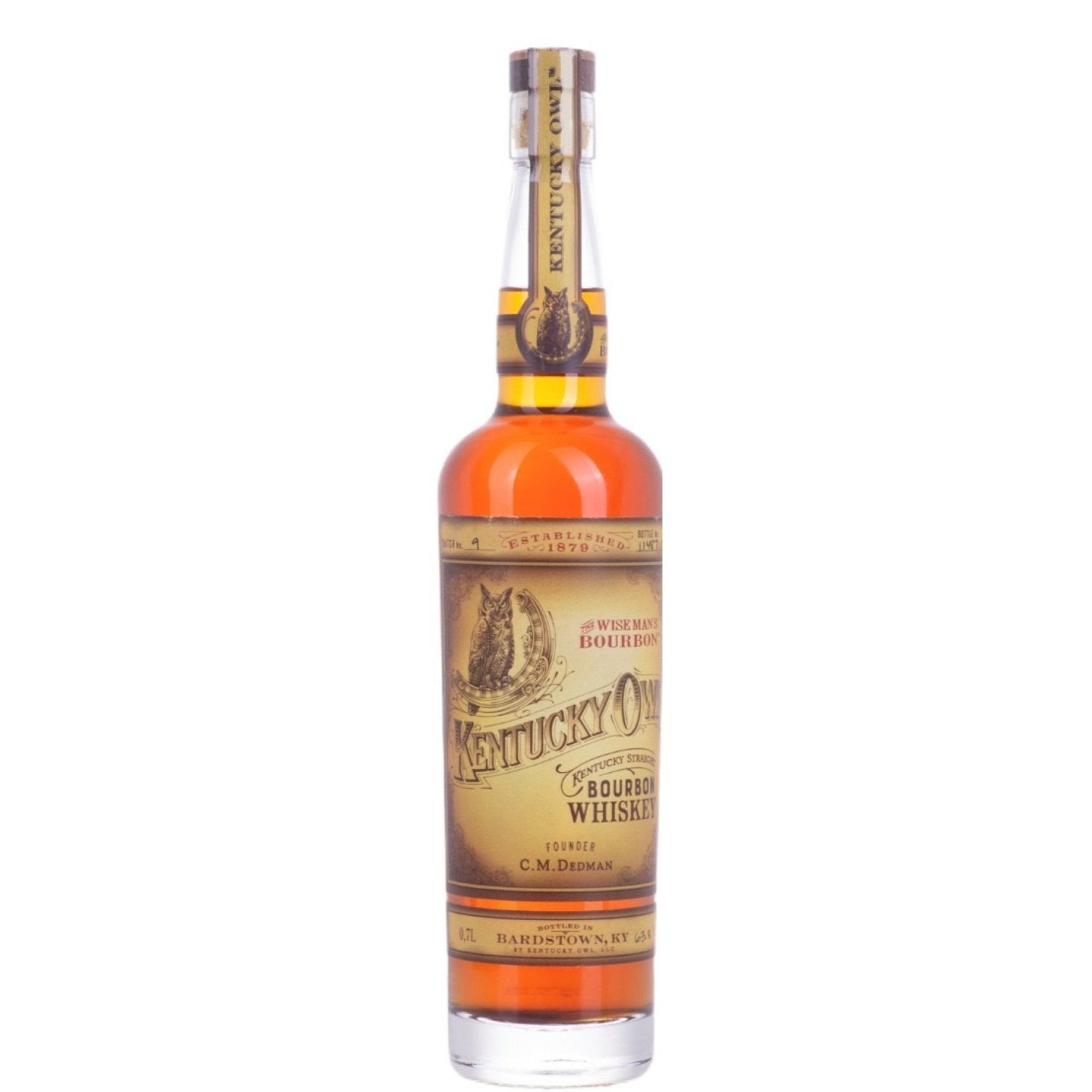 Kentucky Owl Kentucky Straight BOURBON Whisky Batch No. 9 63,8% Vol. 0,7l