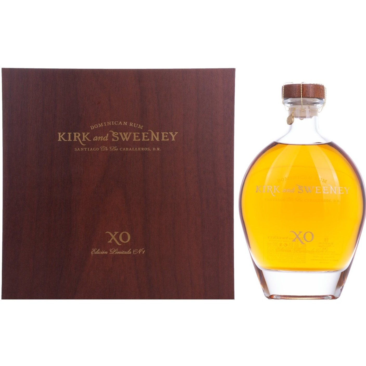 Kirk & Sweeney XO Dominican Rum Edicion Limitada No. 1 65,5% Vol. 0,7l in Giftbox