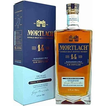 Mortlach 14 Years Old ALEXANDER'S WAY Single Malt Scotch Whisky 43,4% Vol. 0,7l in Giftbox