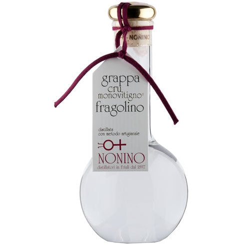 Nonino Grappa Cru Monovitigno 45% Fragolino in 0,5l Vol. Giftbox
