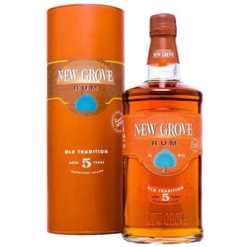New Grove OLD TRADITION 5 Years Old Mauritius Island Rum 40% Vol. 0,7l in Giftbox
