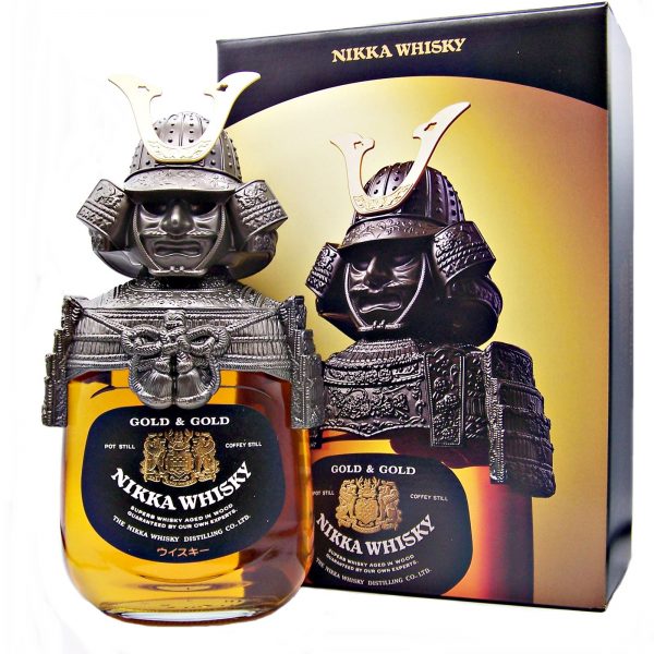 Nikka Gold & Gold Samurai Whisky 43% Vol. 0,75l in Giftbox