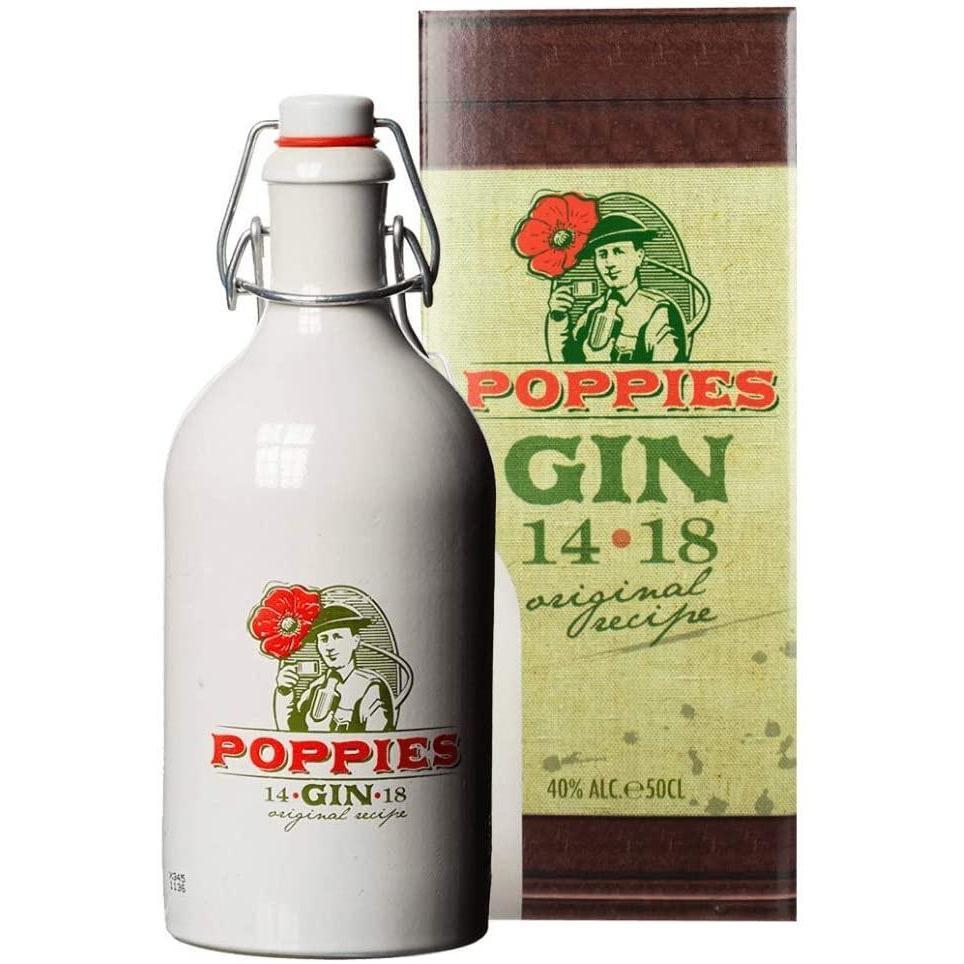 Poppies Gin 40% Vol. 0,5l in Giftbox