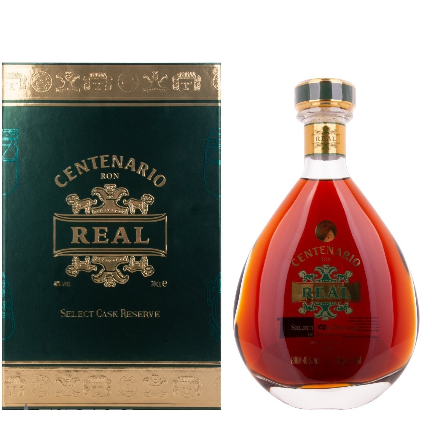 Ron Centenario REAL Select Cask 0,7 Rum - Reserve Edition Vol. Old 40