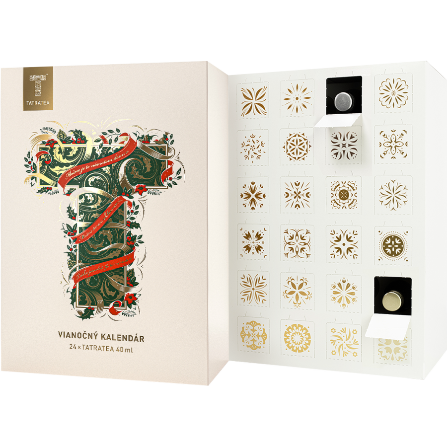 Tatratea Christmas Advent Calendar 24 x 0,04l Vol. 49,5% in Giftbox