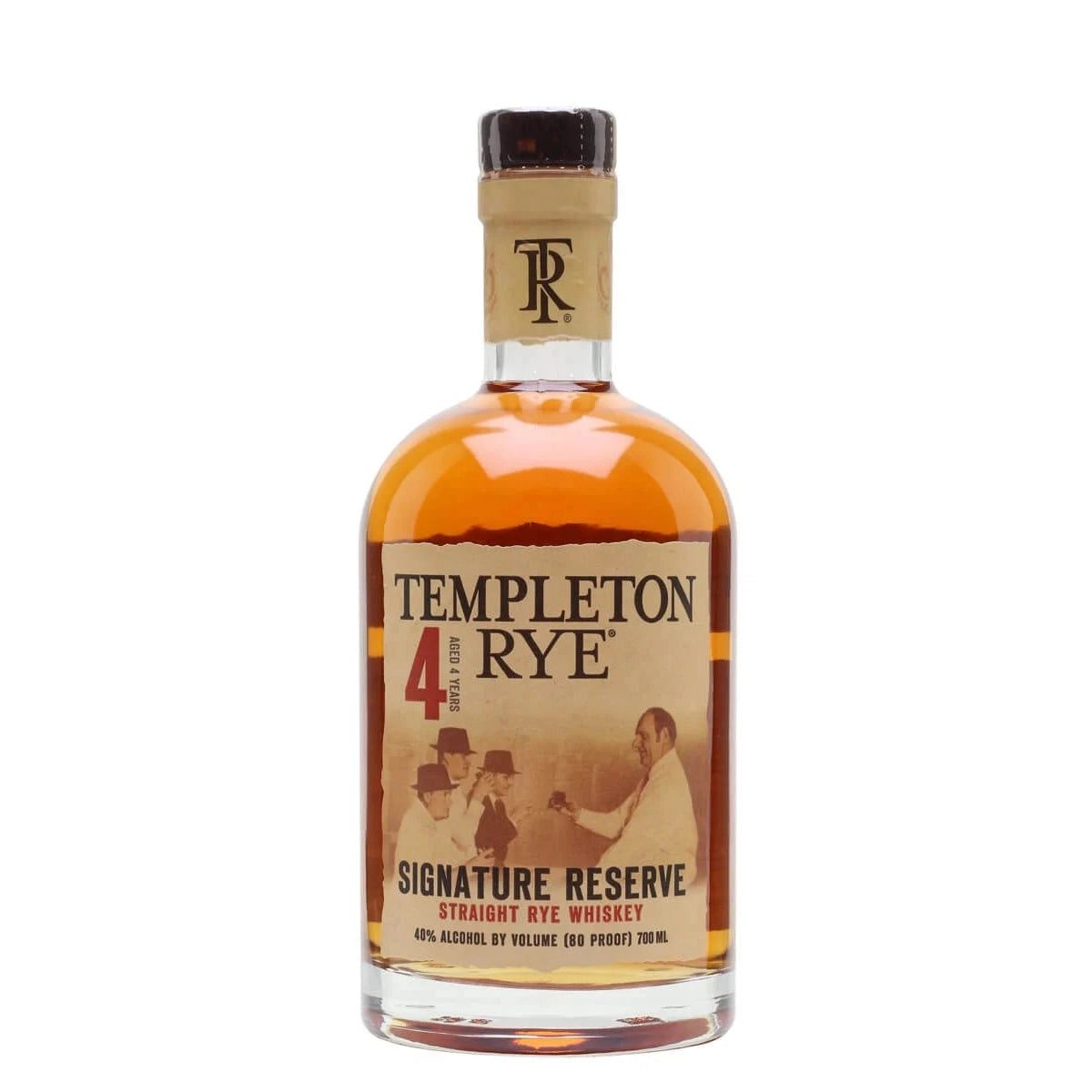 Templeton Rye 4 Years Old Straigth Whiskey 40% Vol. 0,7l