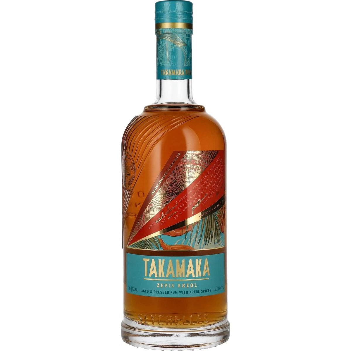 Takamaka ZEPIS KREOL Rum 43% Vol. 0,7l