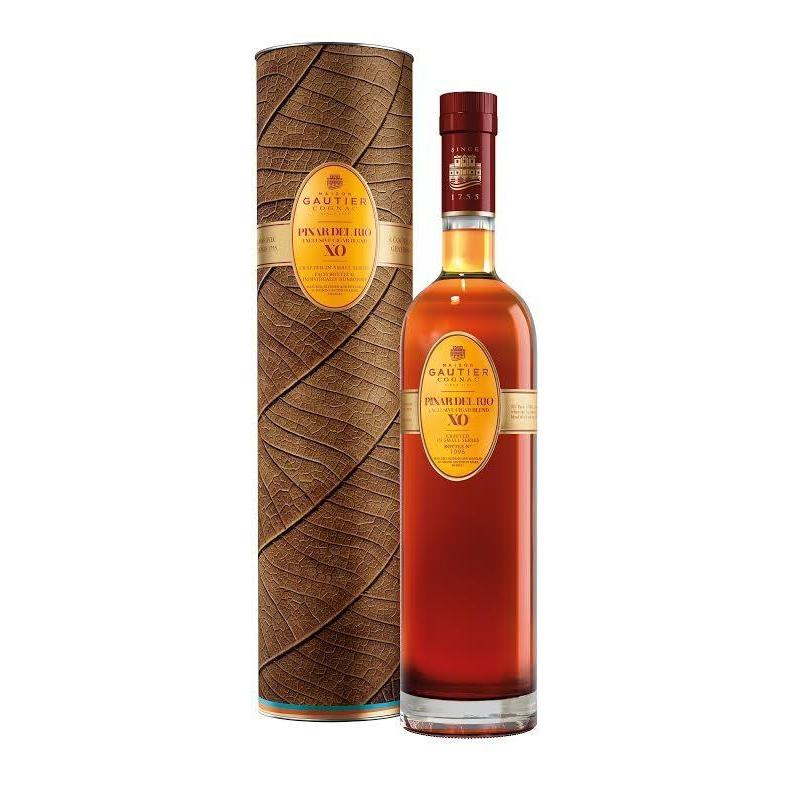 Gautier Cognac XO PINAR DEL RIO Exclusive Cigar Blend 41,2% Vol. 0,7l in Giftbox