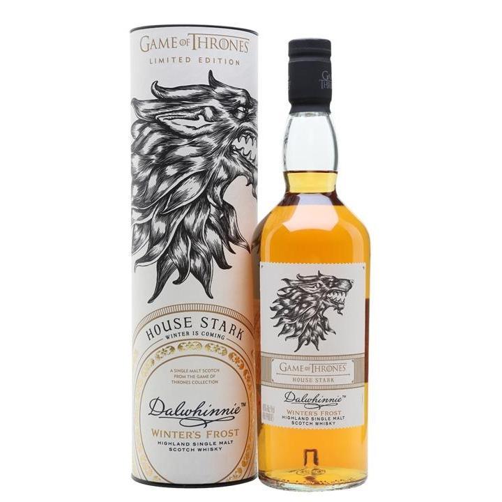 Dalwhinnie Winter's Frost GAME OF THRONES House Stark Single Malt Collection 43% Vol. 0,7l in Giftbox