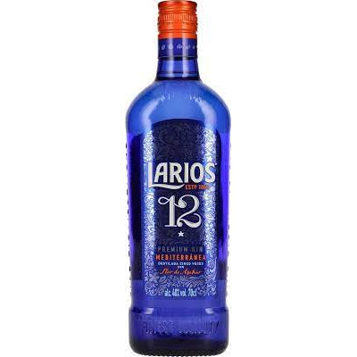 Gin Premium 40% 12 Larios 0,7l Mediterránea Vol.