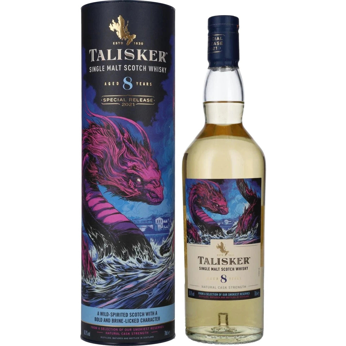 Talisker 8 Years Old Single Malt Special Release 2021 59,7% Vol. 0,7l in Giftbox