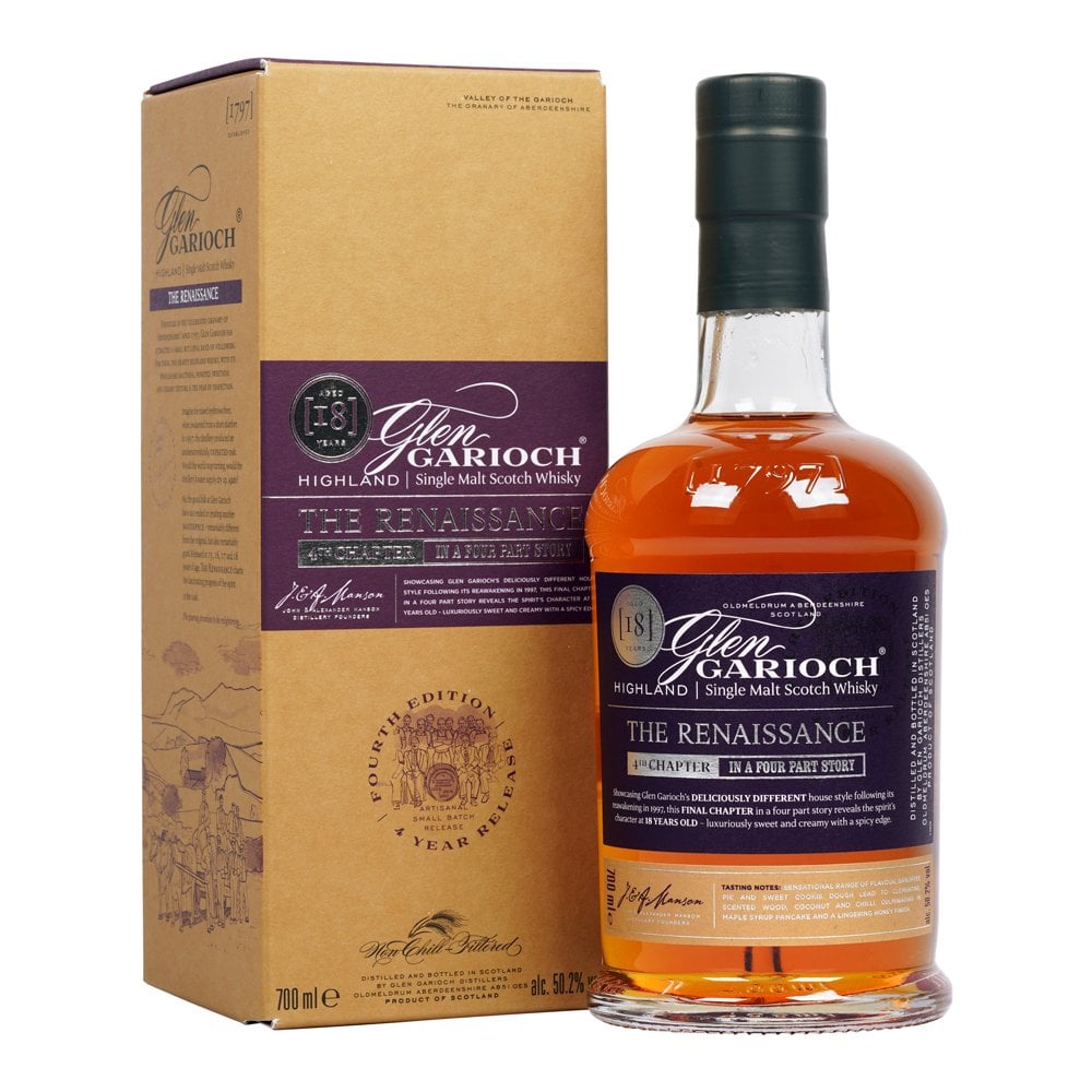 Glen Garioch 18 Years Old THE RENAISSANCE 4th Chapter 50,2% Vol. 0,7l in Giftbox