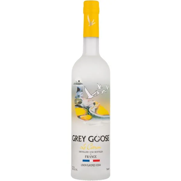 Grey Goose LE CITRON Lemon Flavored Vodka 40% Vol. 0,7l