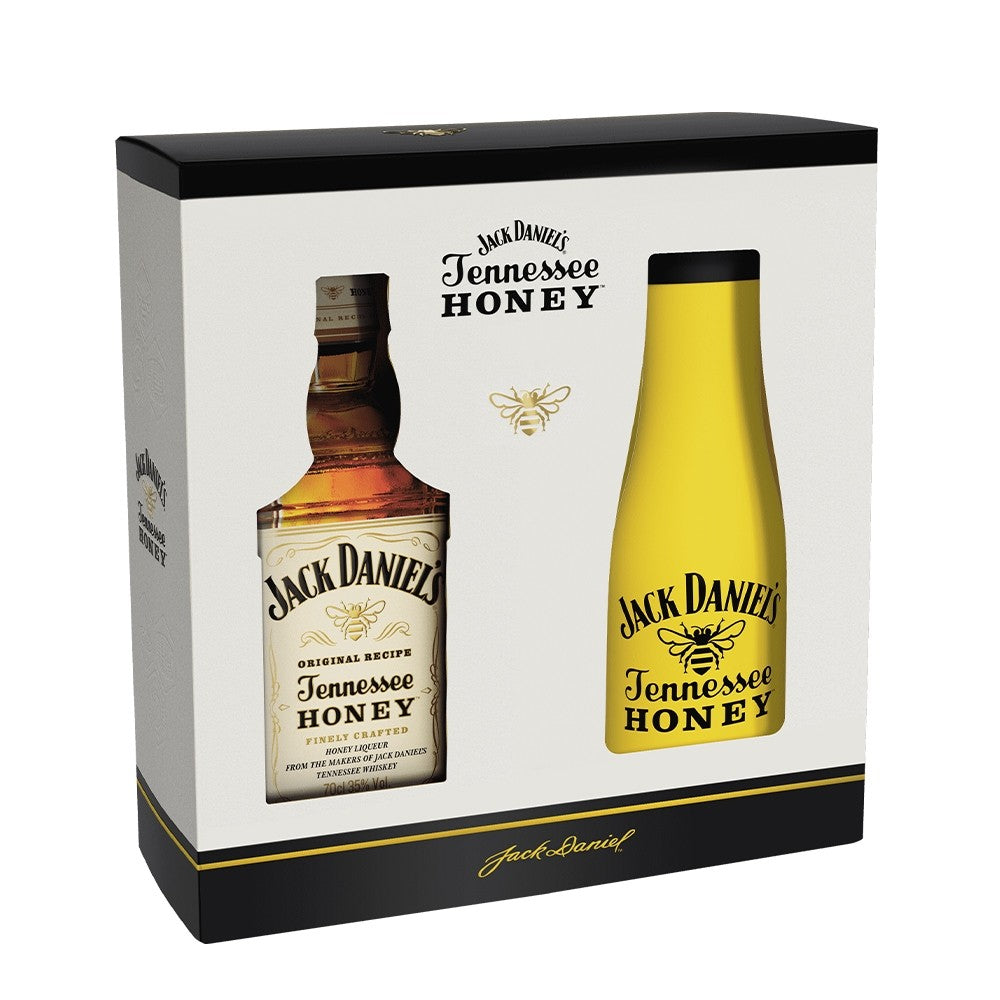Jack Daniel's Tennessee HONEY 35% Vol. 0,7l in Giftbox with Thermoskan