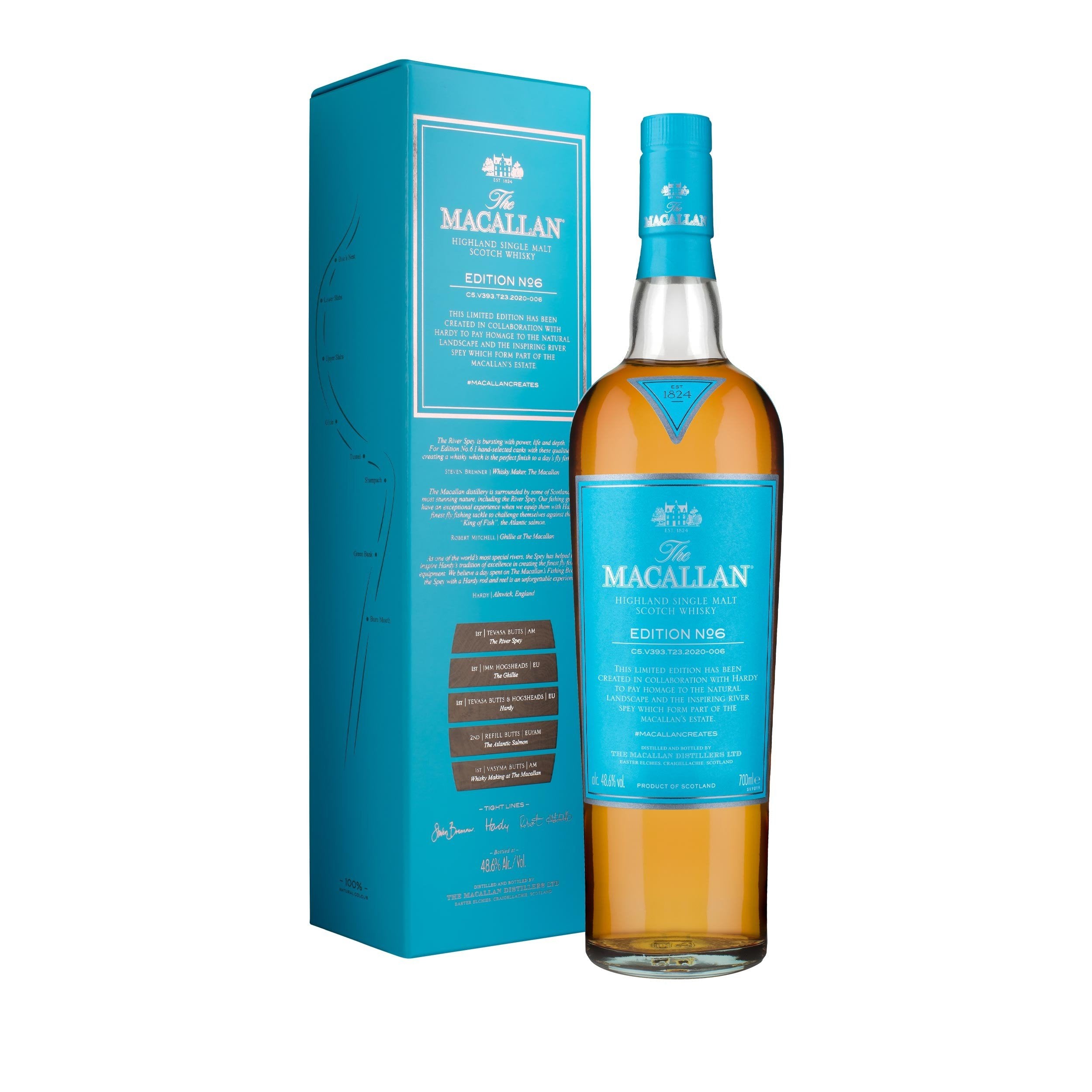 The Macallan EDITION N° 6 Highland Single Malt 48,6% Vol. 0,7l in Giftbox