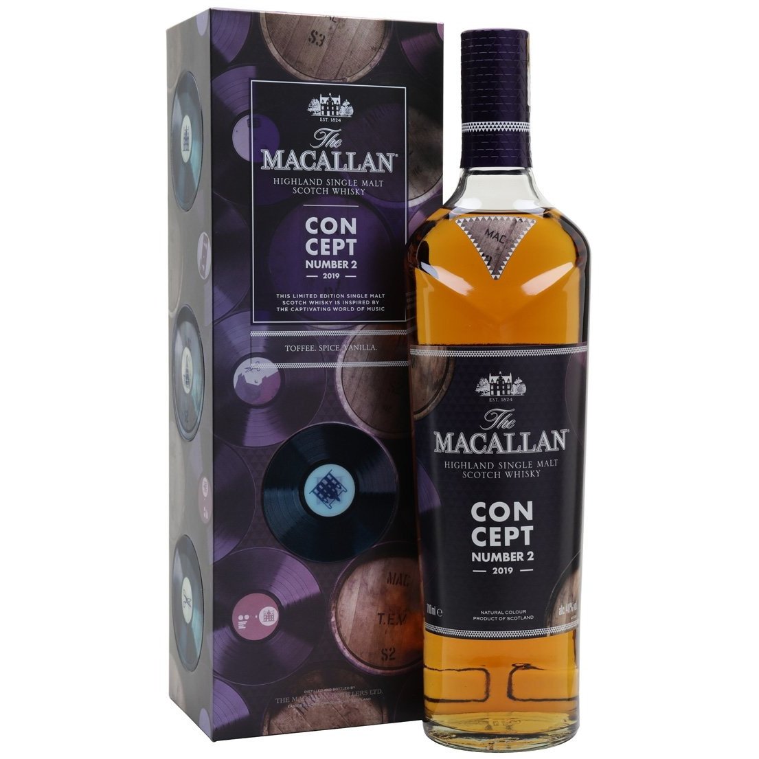 The Macallan CONCEPT N° 2 Limited Edition 2019 40% Vol. 0,7l in Giftbox