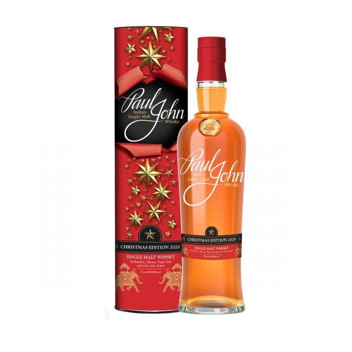 Paul John CHRISTMAS EDITION Indian Single Malt Whisky 2020 46% Vol. 0,7l in Giftbox