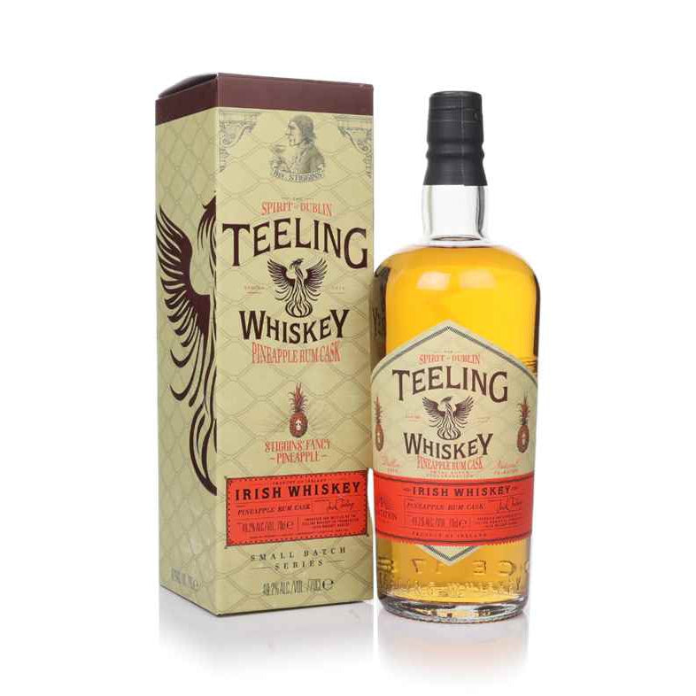 Teeling Whiskey PINEAPPLE Rum Cask Irish Whiskey 49,2% Vol. 0,7l in Giftbox