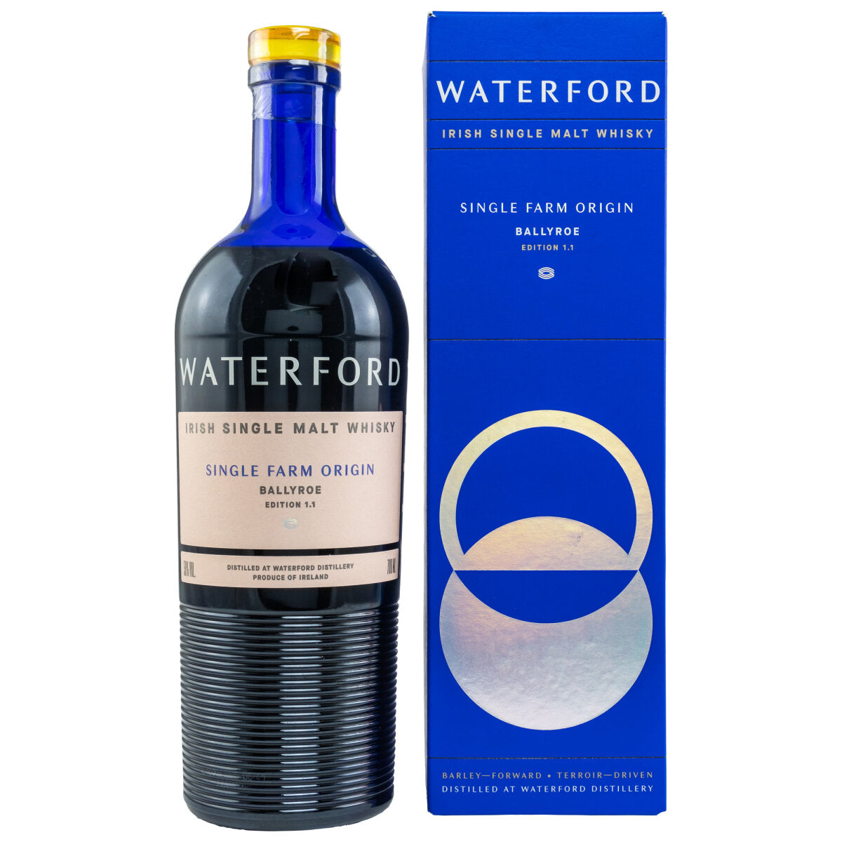 Waterford Single Farm Origin BALLYROE Irish Single Malt Edition 1.1 50% Vol. 0,7l in Giftbox